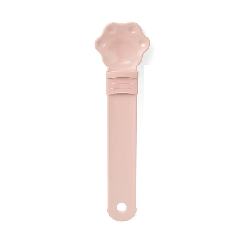 Cat Strip Squeeze Spoon Cat Strip Feeder Cat Spoon Wet Treat Squeeze Treat Spoon Cat Food Spoon Hole Pet Cat Squeeze Spoons